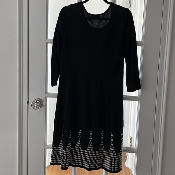 Nine West Black A-Line Dress - Picture 2 of 4